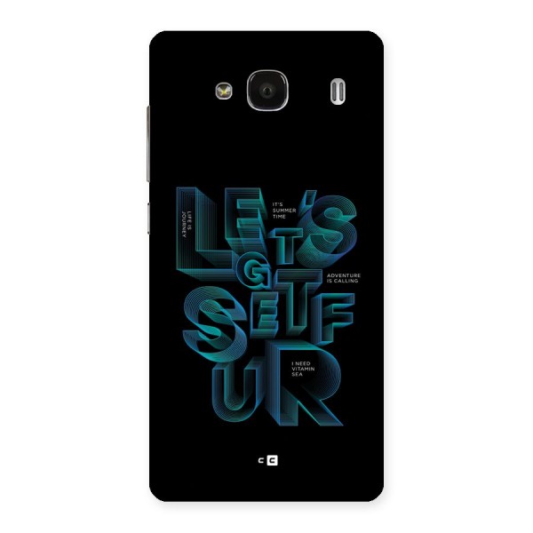 Lets Get Surf Back Case for Redmi 2