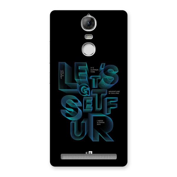 Lets Get Surf Back Case for Vibe K5 Note