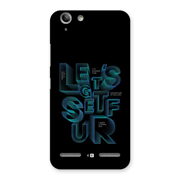 Lets Get Surf Back Case for Vibe K5 Plus