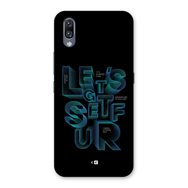 Lets Get Surf Back Case for Vivo NEX