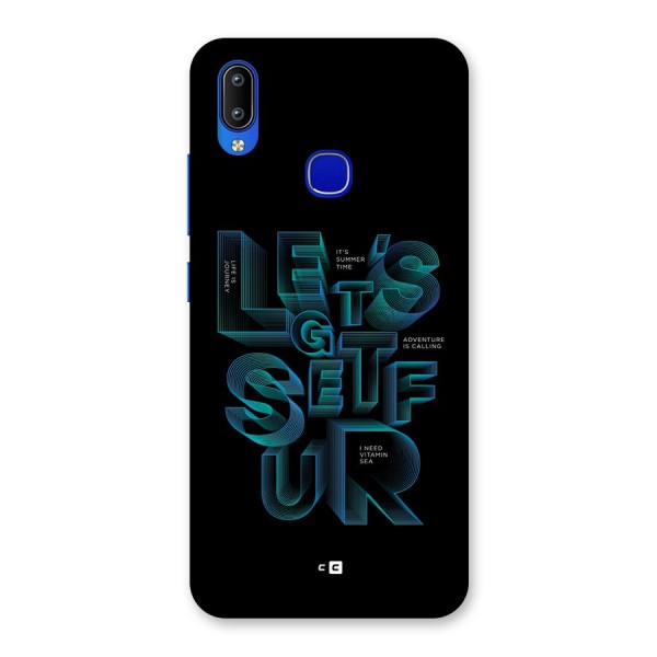 Lets Get Surf Back Case for Vivo Y91