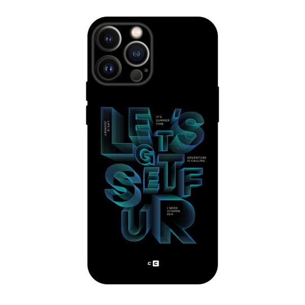 Lets Get Surf Back Case for iPhone 13 Pro Max