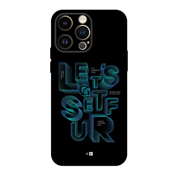 Lets Get Surf Back Case for iPhone 14 Pro Max