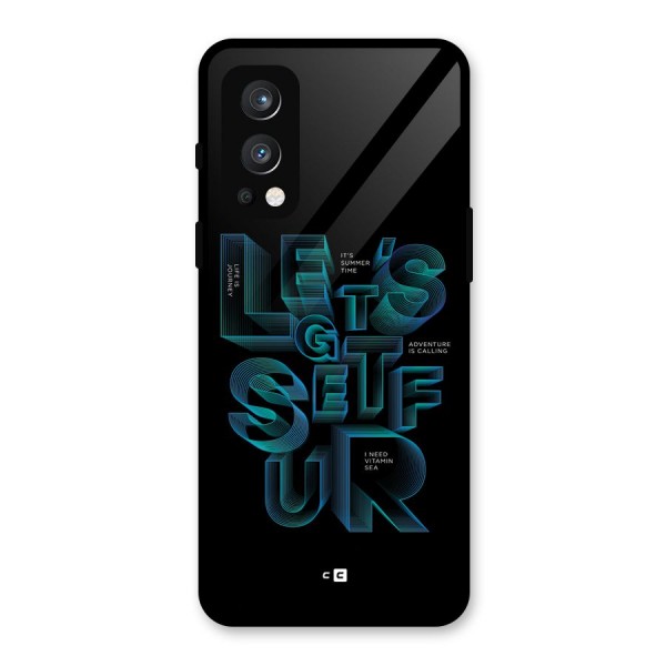 Lets Get Surf Glass Back Case for OnePlus Nord 2 5G