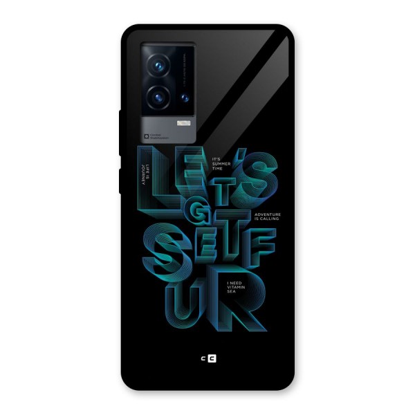 Lets Get Surf Glass Back Case for iQOO 9 5G