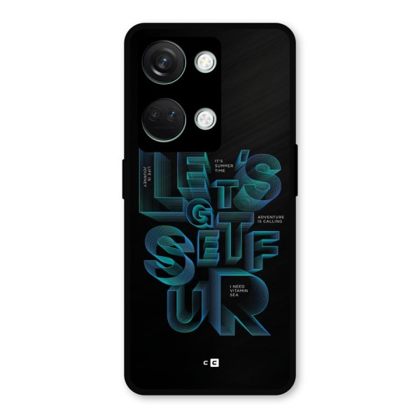 Lets Get Surf Metal Back Case for OnePlus Nord 3