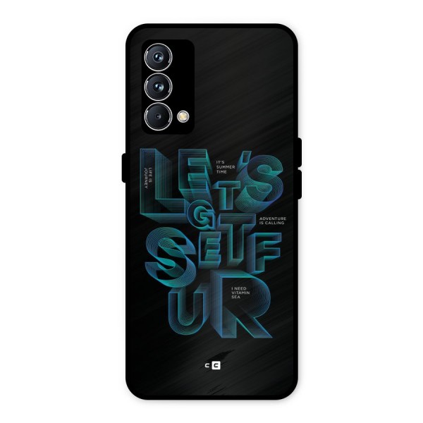 Lets Get Surf Metal Back Case for Realme GT Master Edition