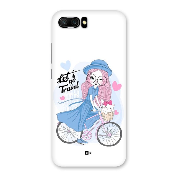 Lets Go Travel Back Case for Honor 10