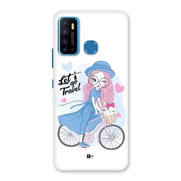 Lets Go Travel Back Case for Infinix Hot 9