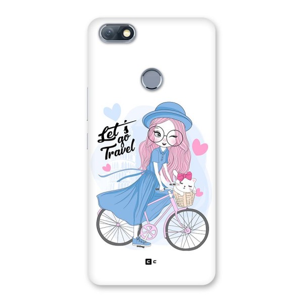 Lets Go Travel Back Case for Infinix Note 5