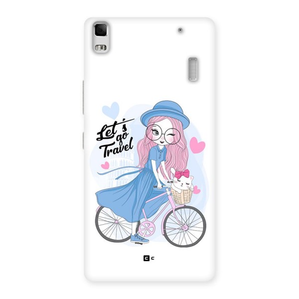 Lets Go Travel Back Case for Lenovo K3 Note