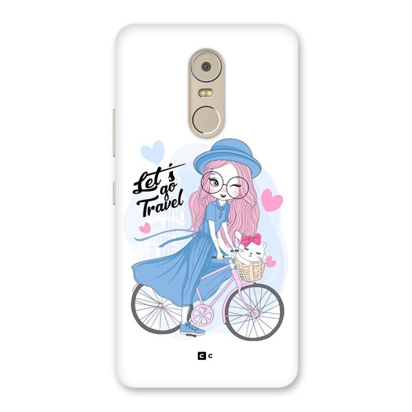 Lets Go Travel Back Case for Lenovo K6 Note