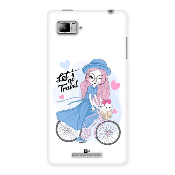 Lets Go Travel Back Case for Lenovo Vibe Z K910