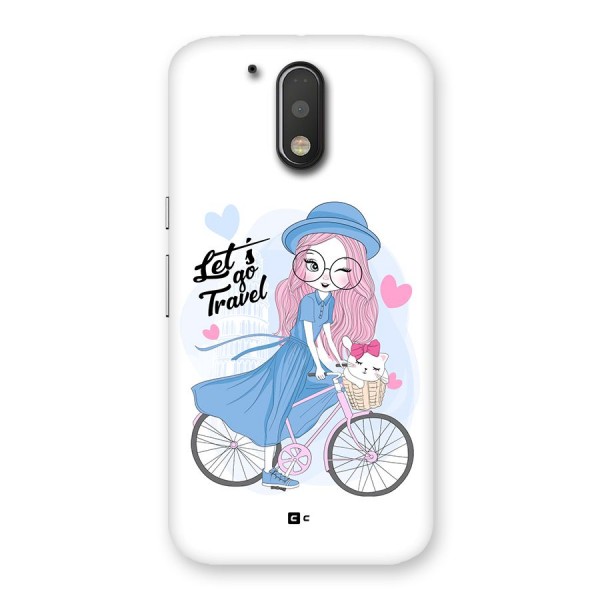 Lets Go Travel Back Case for Moto G4 Plus