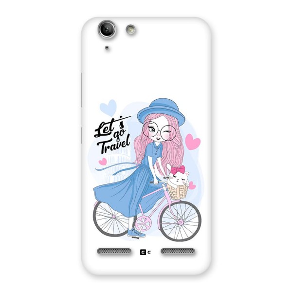 Lets Go Travel Back Case for Vibe K5