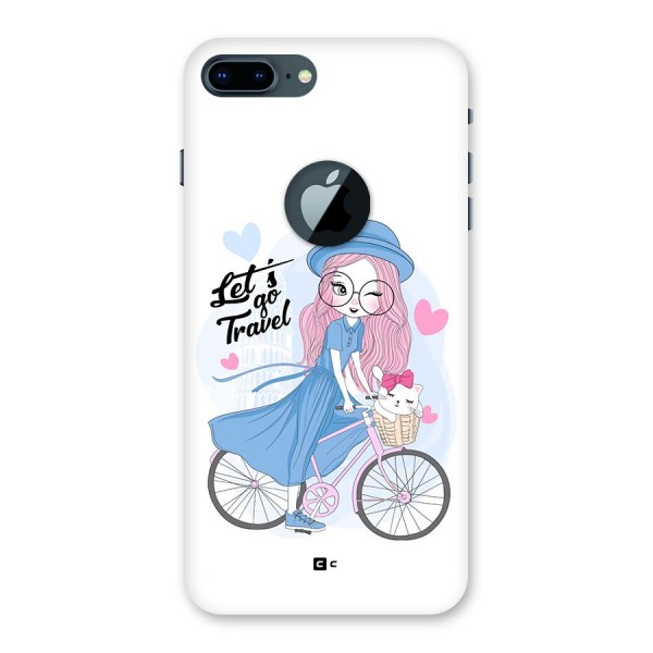 Lets Go Travel Back Case for iPhone 7 Plus Logo Cut