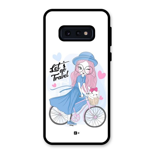 Lets Go Travel Glass Back Case for Galaxy S10e