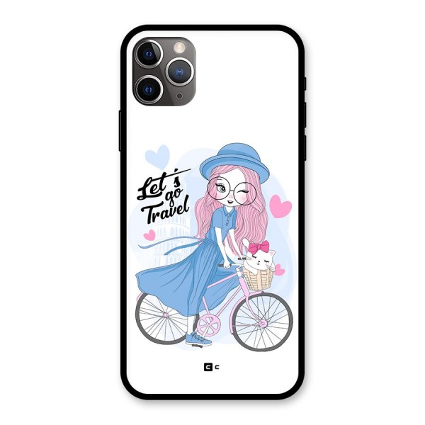 Lets Go Travel Glass Back Case for iPhone 11 Pro Max