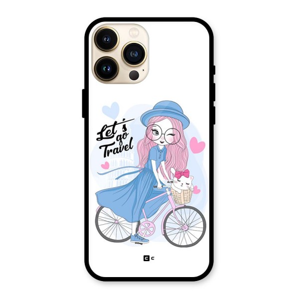 Lets Go Travel Glass Back Case for iPhone 13 Pro Max