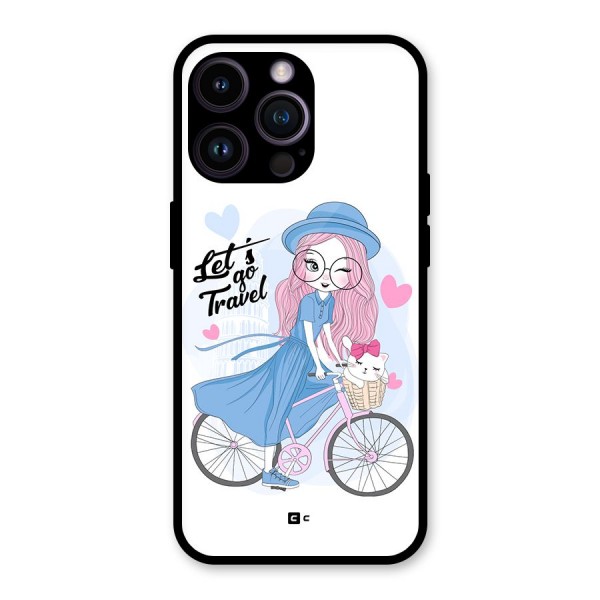 Lets Go Travel Glass Back Case for iPhone 14 Pro Max