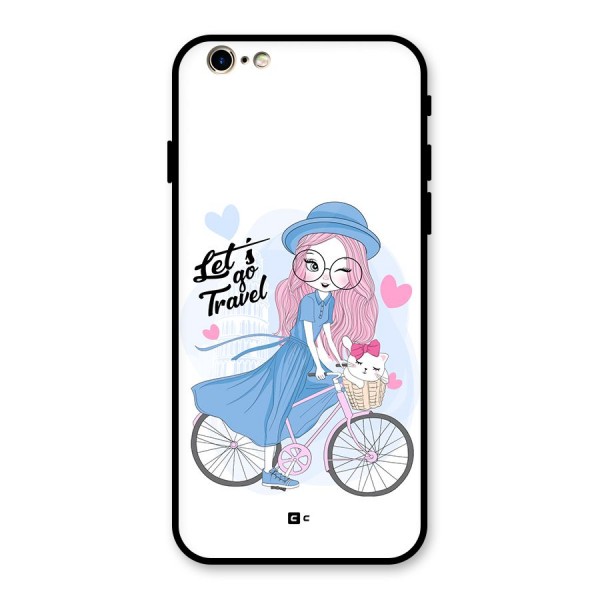 Lets Go Travel Glass Back Case for iPhone 6 6S