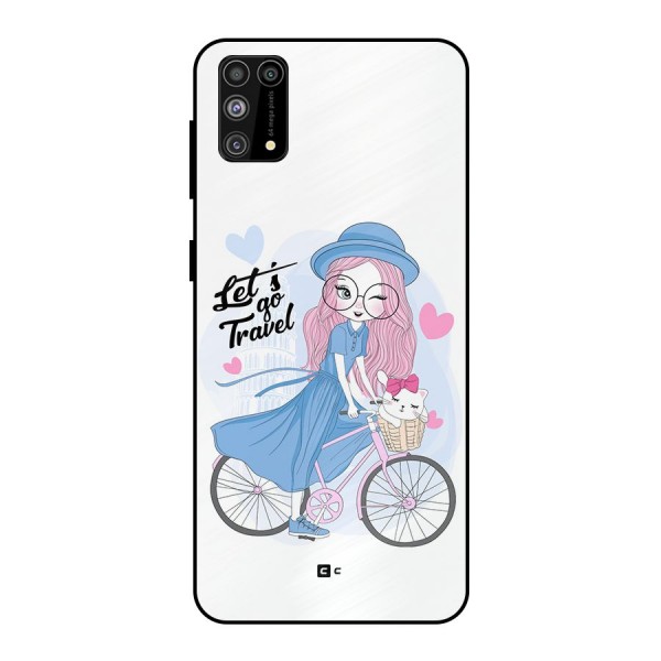 Lets Go Travel Metal Back Case for Galaxy F41