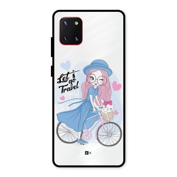 Lets Go Travel Metal Back Case for Galaxy Note 10 Lite