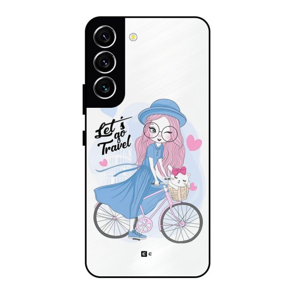 Lets Go Travel Metal Back Case for Galaxy S22 5G
