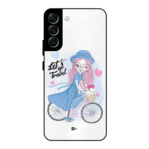 Lets Go Travel Metal Back Case for Galaxy S22 Plus 5G