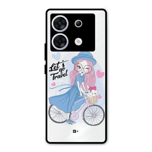 Lets Go Travel Metal Back Case for Infinix Zero 30 5G