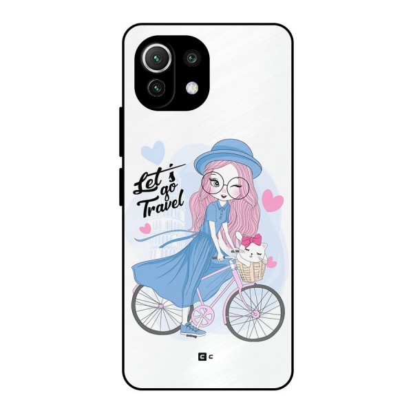 Lets Go Travel Metal Back Case for Mi 11 Lite