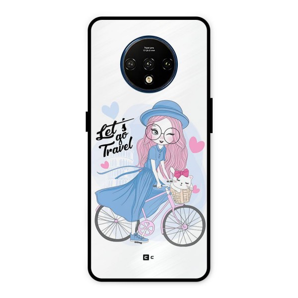 Lets Go Travel Metal Back Case for OnePlus 7T