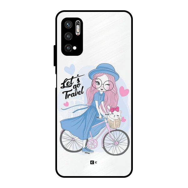 Lets Go Travel Metal Back Case for Poco M3 Pro 5G