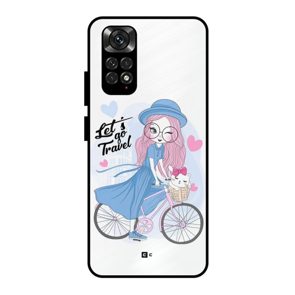 Lets Go Travel Metal Back Case for Redmi Note 11 Pro