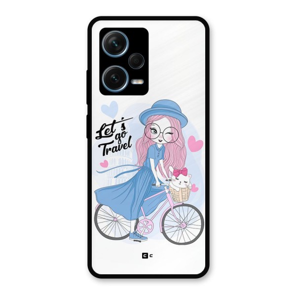 Lets Go Travel Metal Back Case for Redmi Note 12 Pro Plus 5G