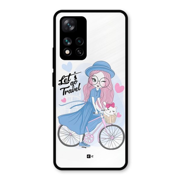 Lets Go Travel Metal Back Case for Xiaomi 11i Hypercharge 5G