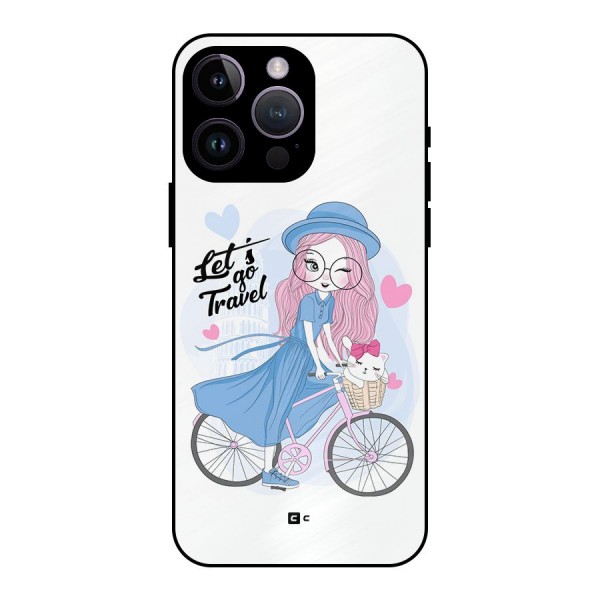 Lets Go Travel Metal Back Case for iPhone 14 Pro Max