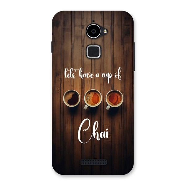 Lets Have A Cup Of Chai Back Case for Coolpad Note 3 Lite