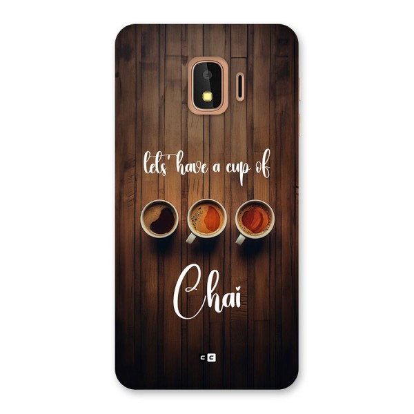 Lets Have A Cup Of Chai Back Case for Galaxy J2 Core