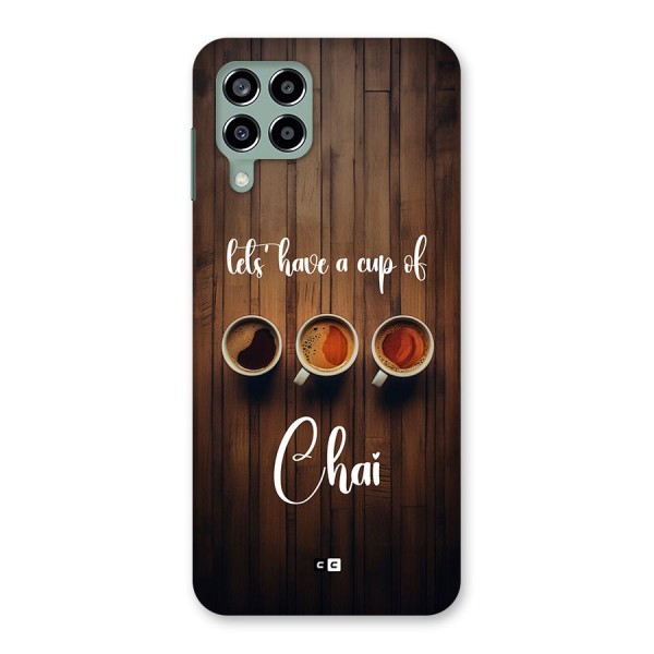Lets Have A Cup Of Chai Back Case for Galaxy M33