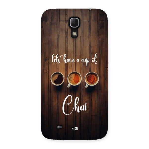 Lets Have A Cup Of Chai Back Case for Galaxy Mega 6.3
