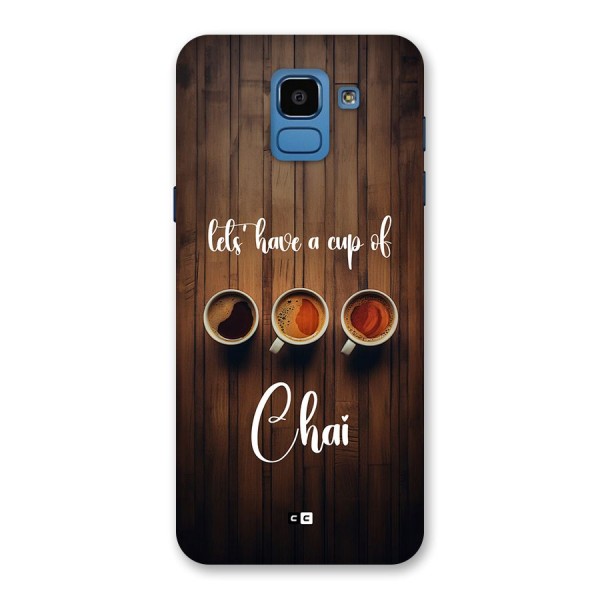 Lets Have A Cup Of Chai Back Case for Galaxy On6