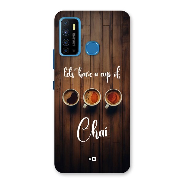 Lets Have A Cup Of Chai Back Case for Infinix Hot 9