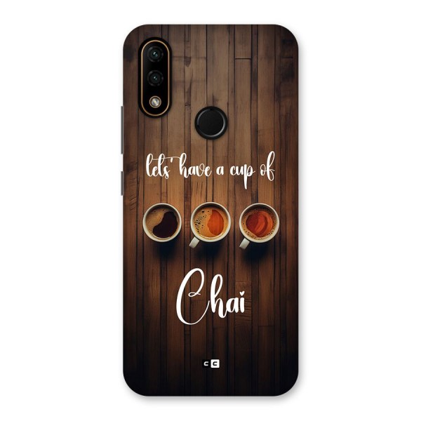 Lets Have A Cup Of Chai Back Case for Lenovo A6 Note