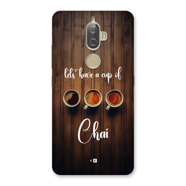 Lets Have A Cup Of Chai Back Case for Lenovo K8 Plus