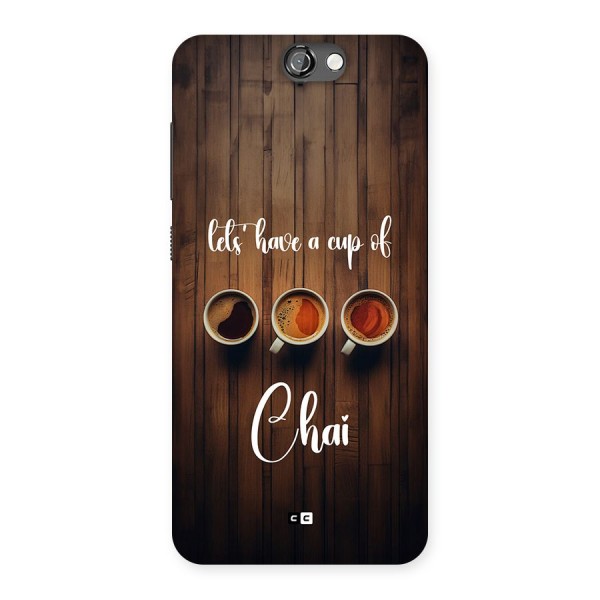 Lets Have A Cup Of Chai Back Case for One A9