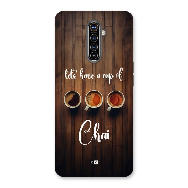 Lets Have A Cup Of Chai Back Case for Realme X2 Pro