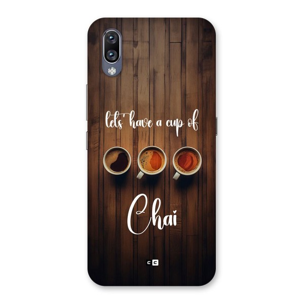 Lets Have A Cup Of Chai Back Case for Vivo NEX