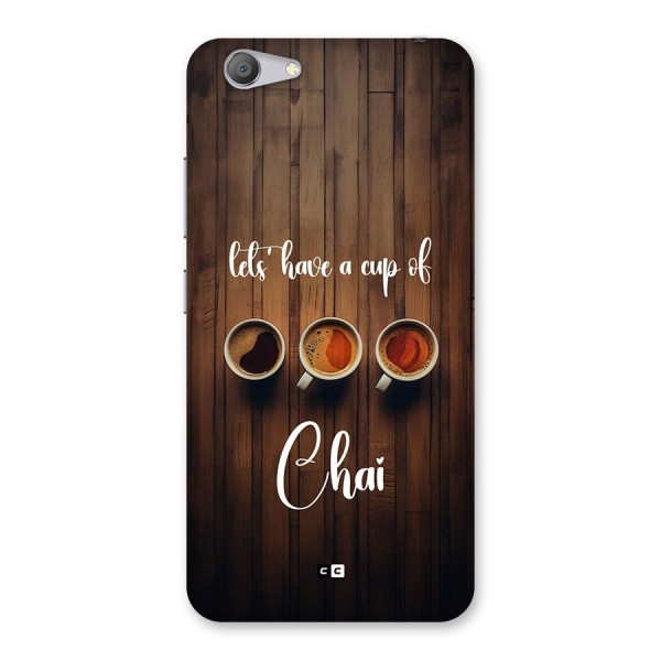 Lets Have A Cup Of Chai Back Case for Vivo Y53