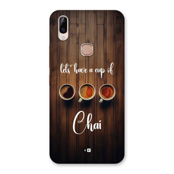 Lets Have A Cup Of Chai Back Case for Vivo Y83 Pro